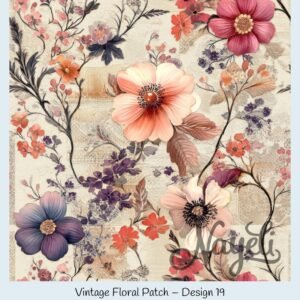 Vintage Floral Patch – Bild 20