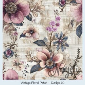 Vintage Floral Patch – Bild 21