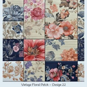 Vintage Floral Patch – Bild 23