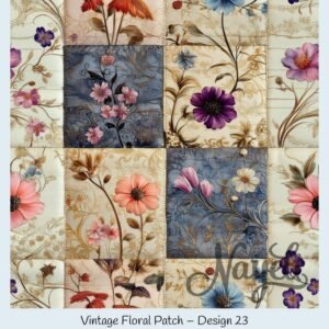 Vintage Floral Patch – Bild 24