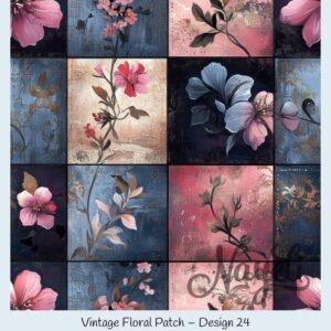 Vintage Floral Patch – Bild 25