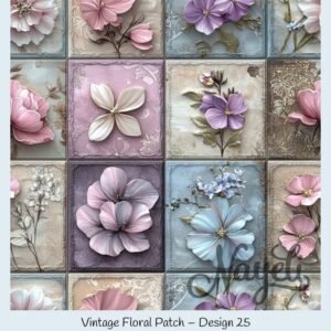 Vintage Floral Patch – Bild 26