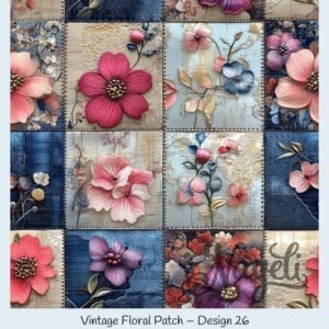 Vintage Floral Patch – Bild 27
