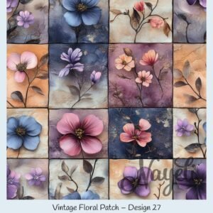 Vintage Floral Patch – Bild 28