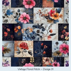 Vintage Floral Patch – Bild 32