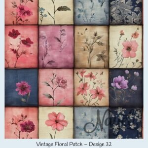 Vintage Floral Patch – Bild 33