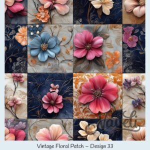 Vintage Floral Patch – Bild 34