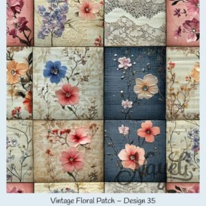 Vintage Floral Patch – Bild 36