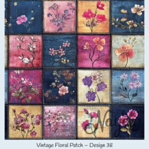 Vintage Floral Patch – Bild 39