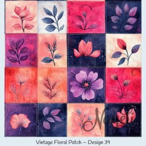 Vintage Floral Patch – Bild 40