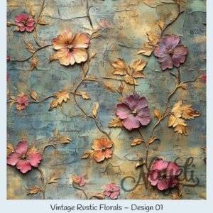 Vintage Rustic Florals – Bild 2