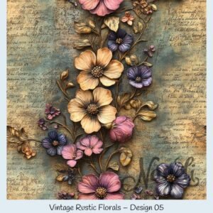 Vintage Rustic Florals – Bild 6