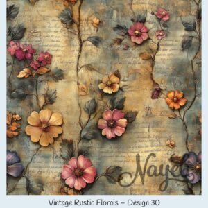 Vintage Rustic Florals – Bild 31
