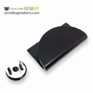 Magnetverschluss Halbmond - 1 Stück – Bild 2