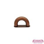 Hakenlasche rund / Bogen - 2 Stück