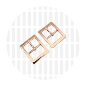 Gürtelschnalle mit Mittelsteg  25mm - 2 Stück – Bild 3