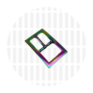 Gürtelschnalle mit Mittelsteg 19mm - 2 Stück – Bild 4