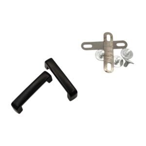 Hakenlaschen eckig - 2 Stück – Bild 5