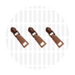 Zipper "Dangle" - Multipack