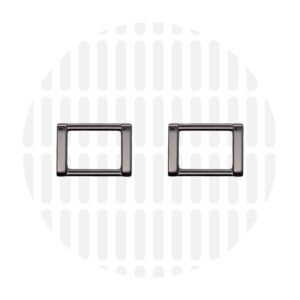 Rechteckring "Modern" 19mm - 2 Stück – Bild 3