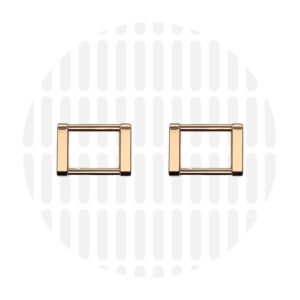 Rechteckring "Modern" 19mm - 2 Stück – Bild 5