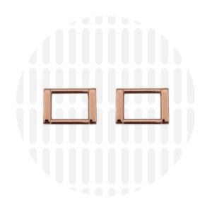 Rechteckring "Modern" 19mm - 2 Stück – Bild 7