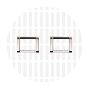 Rechteckring "Modern" 19mm - 2 Stück – Bild 8