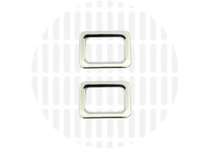 Vierkantring / Rechteckring flach 19mm - 2 Stück – Bild 6