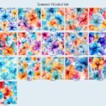 Summer Alcohol Ink