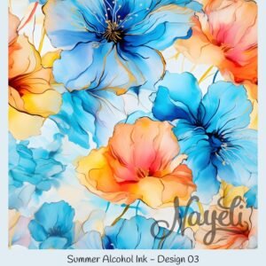 Summer Alcohol Ink – Bild 4