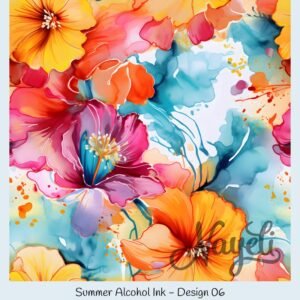 Summer Alcohol Ink – Bild 7