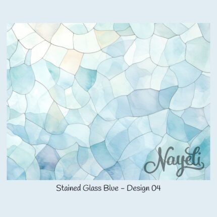 Stained Glass Blue