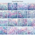 Stained Glass Purple
