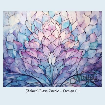 Stained Glass Purple