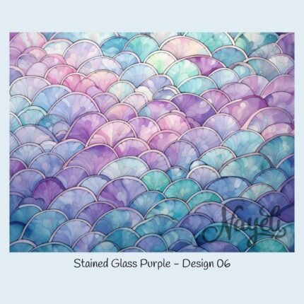 Stained Glass Purple