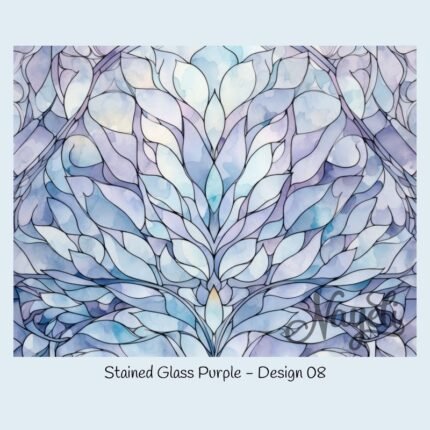 Stained Glass Purple