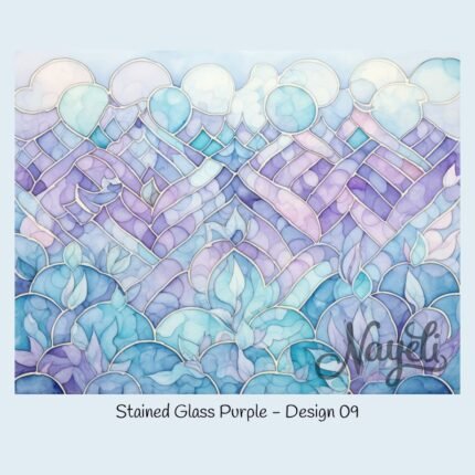 Stained Glass Purple