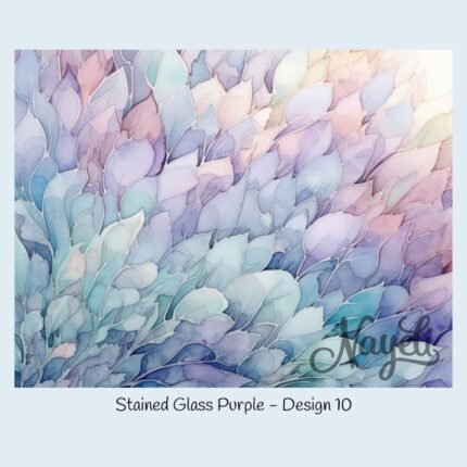 Stained Glass Purple