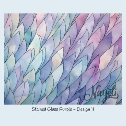 Stained Glass Purple