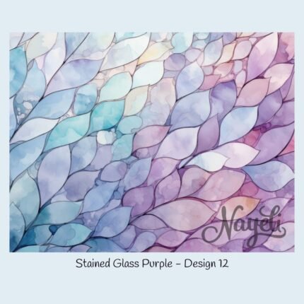 Stained Glass Purple
