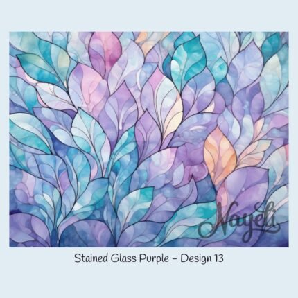 Stained Glass Purple
