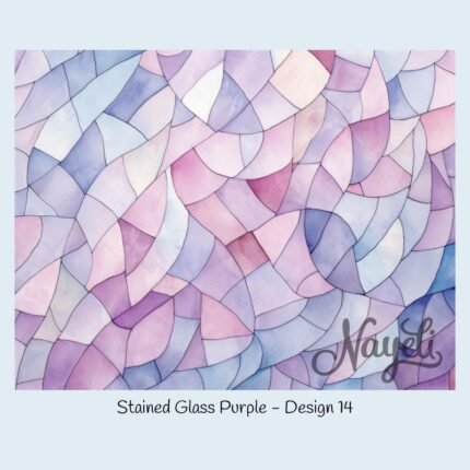 Stained Glass Purple