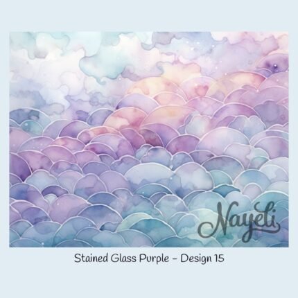 Stained Glass Purple