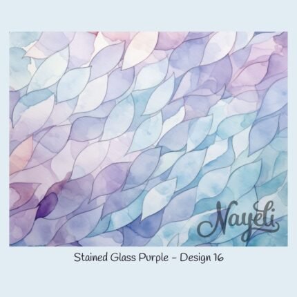 Stained Glass Purple
