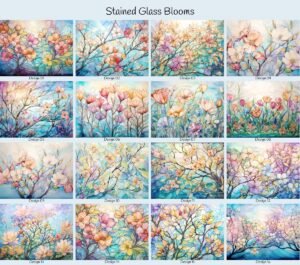 Stained Glass Blooms