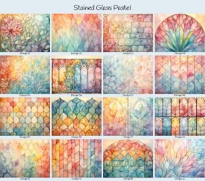 Stained Glass Pastel