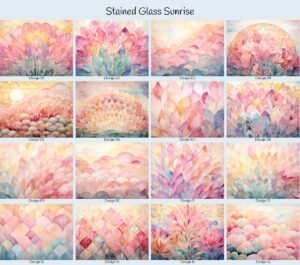 Stained Glass Sunrise