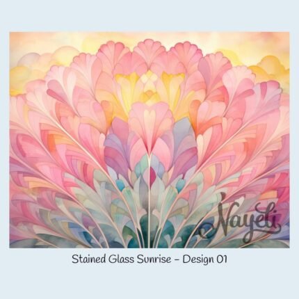 Stained Glass Sunrise