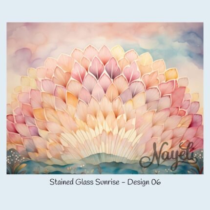 Stained Glass Sunrise