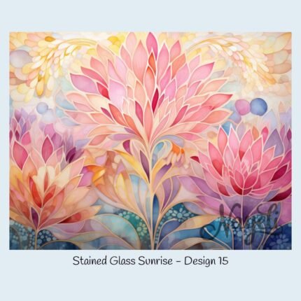 Stained Glass Sunrise